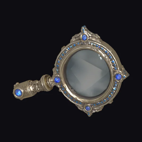 Ornate Magnifying Glass