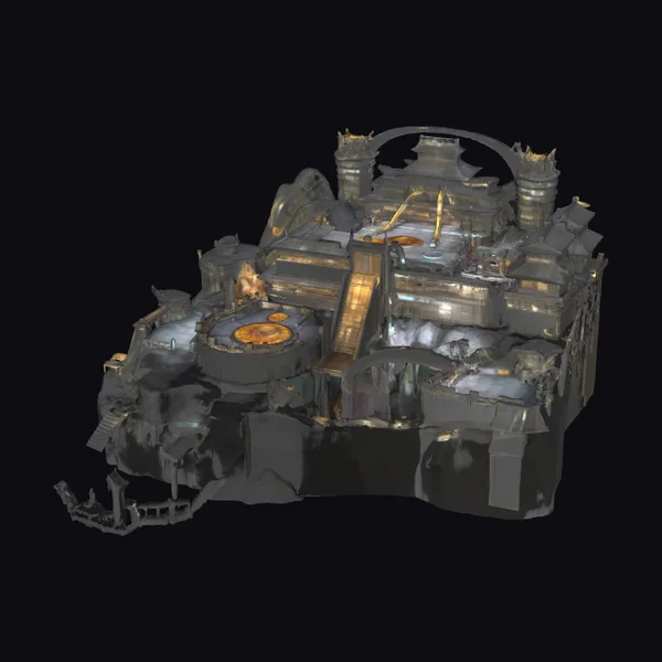 Jungle Cliffside Fortress