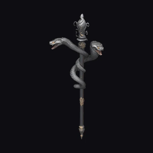Ornate Serpent Wand
