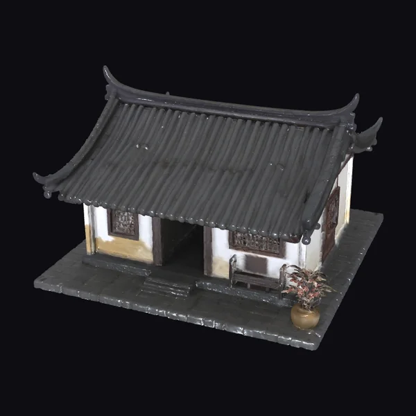 Traditional Chinese House Model