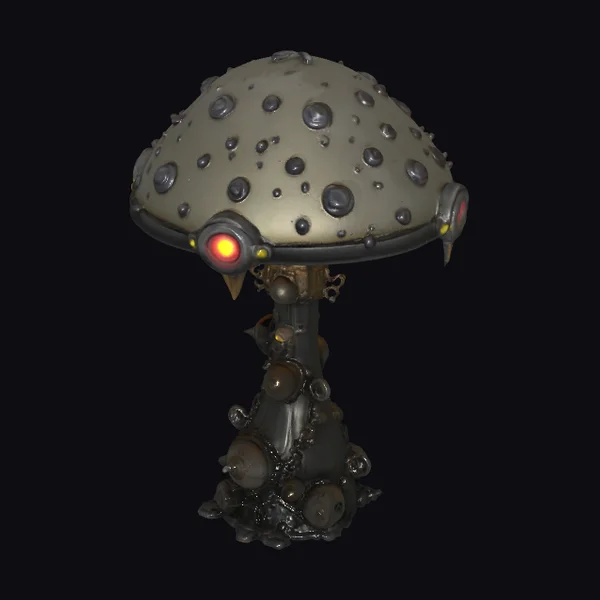 Mechanical Mushroom Emblem