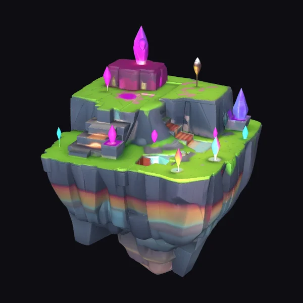 Floating Island Game Hub