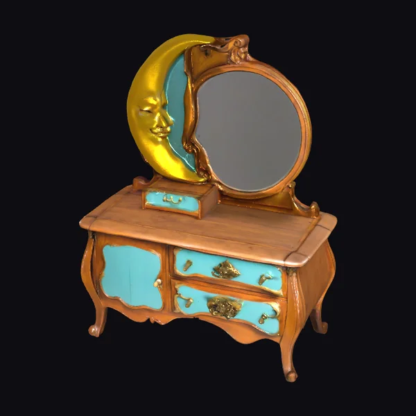 Moonlit Mirror Dresser