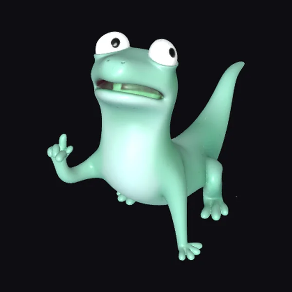 Minty Green Dinosaur