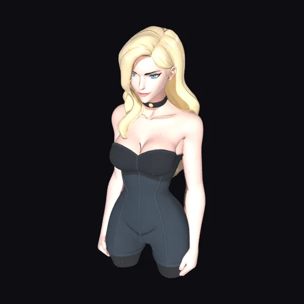 Blonde Female Anime Character