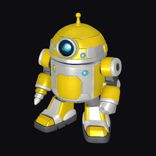 Yellow Robot Variant 11