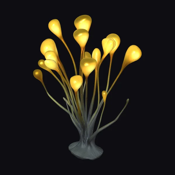 Glowing Alien Plant