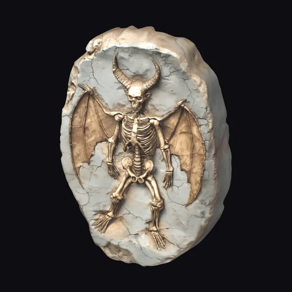 Winged Skeleton Relic