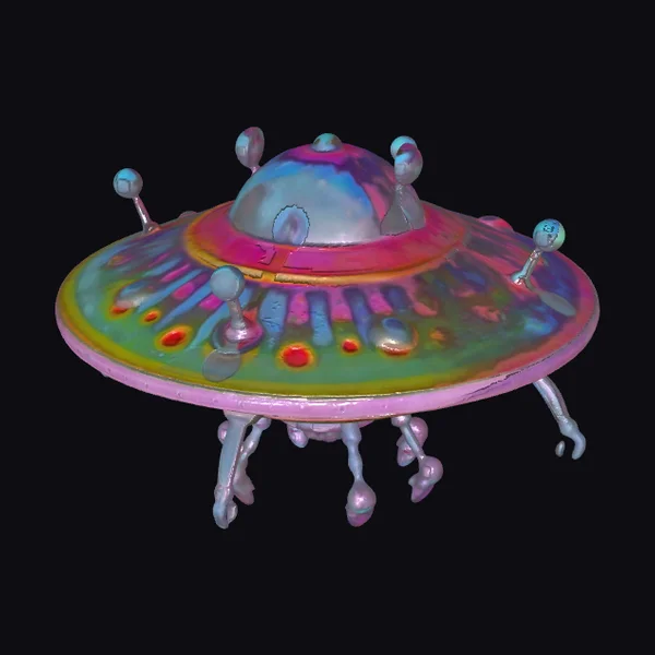 Psychedelic Flying Saucer