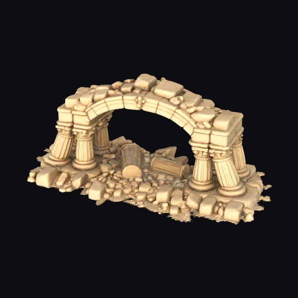 Ancient Collapsed Archway