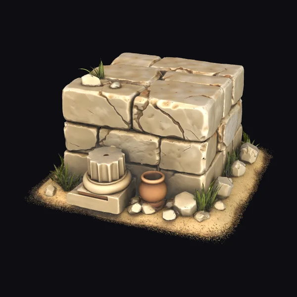 Ancient Ruins Block