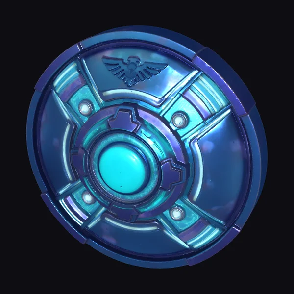 Glowing Blue Arc Reactor