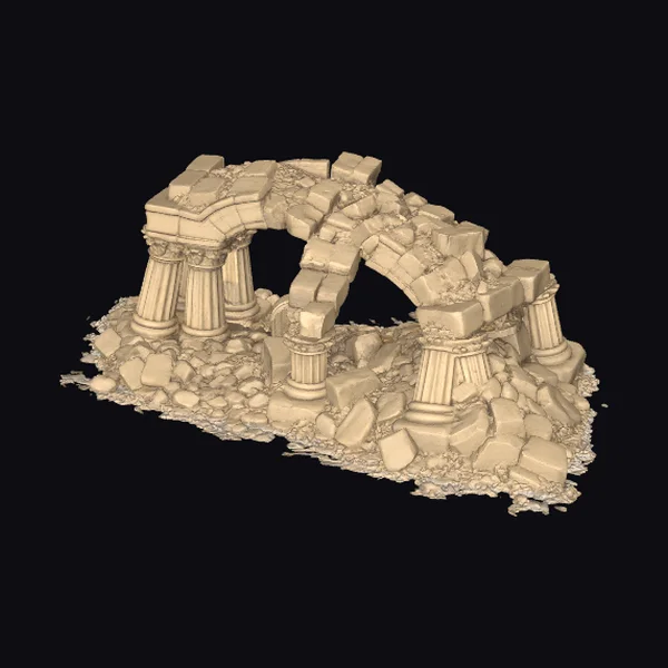 Ancient Collapsed Archway