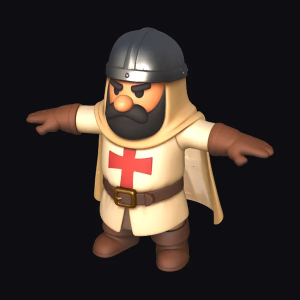 Knight in Simple Armor