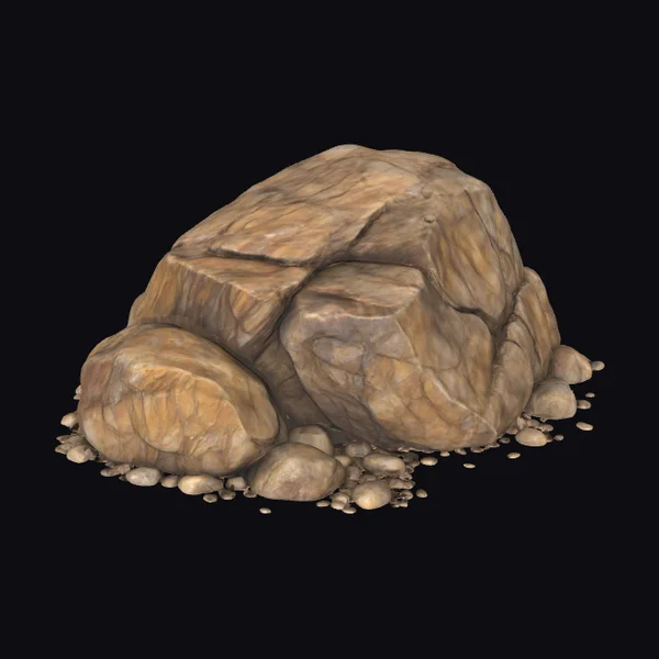 Large Rocky Boulder Cluster