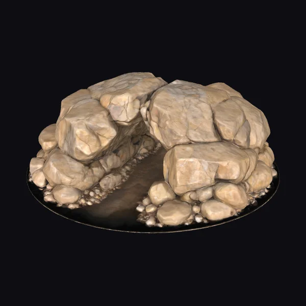 Ancient Stone Archway Entrance