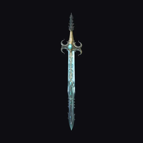Ornate Blue Sword