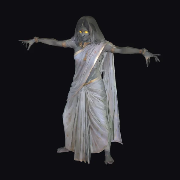 Ghostly Female Figure