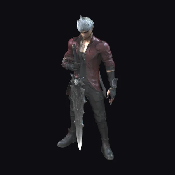 Demonic Warrior with Sword