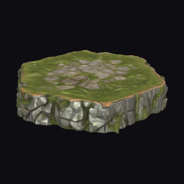 Mossy Rocky Terrain Slice