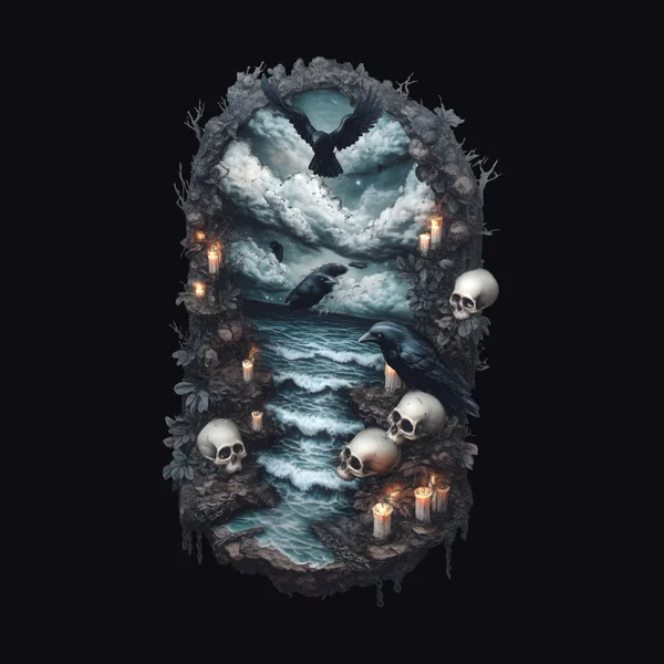 Raven's Dark Coastal Portal