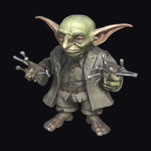 Goblin with Large Nails