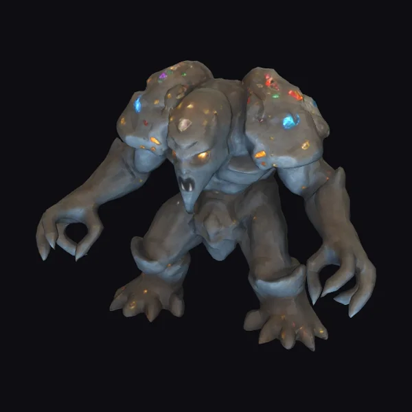Gemstone Cave Golem