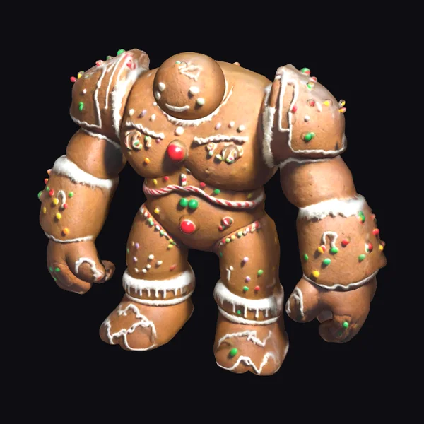 Gingerbread Golem Torso