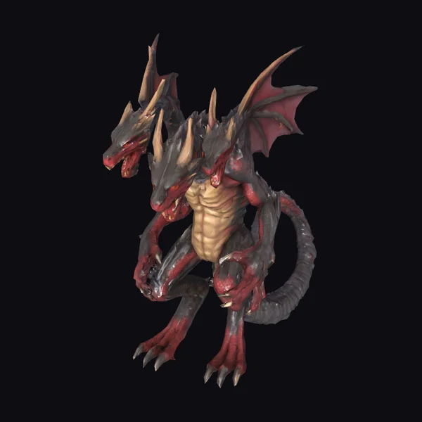 Two-Headed Dragon Beast