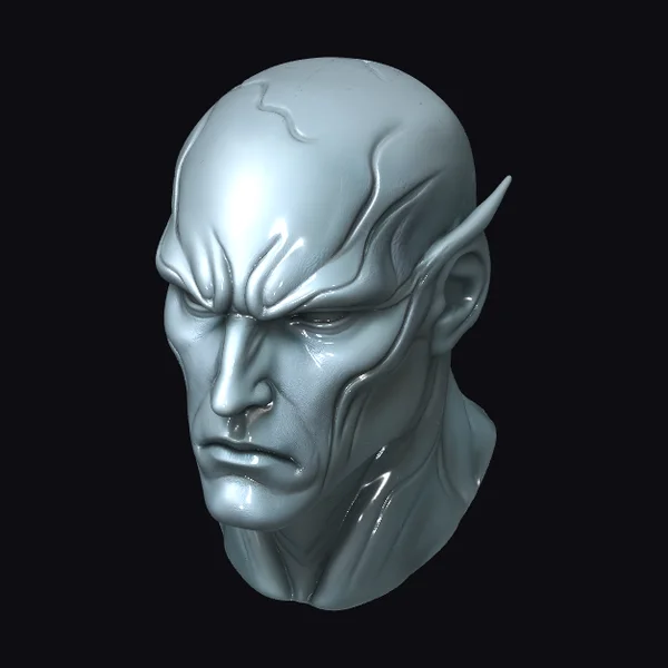 Male Alien Head