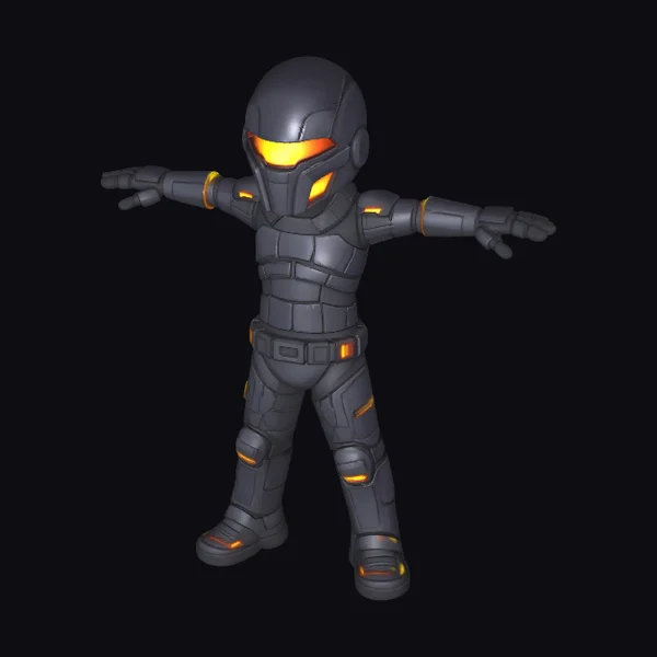 Armored Sentinel Figure