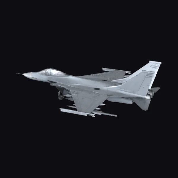 Gray Fighter Jet Aircraft
