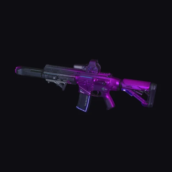 Purple AR-47 Rifle