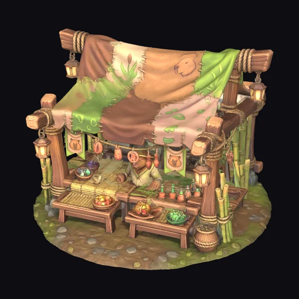 Bear Market Food Stall