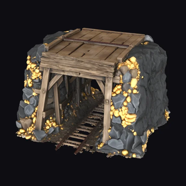 Golden Mine Entrance