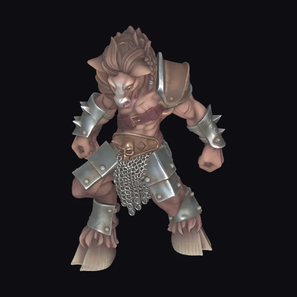 Armored Horsefolk Warrior