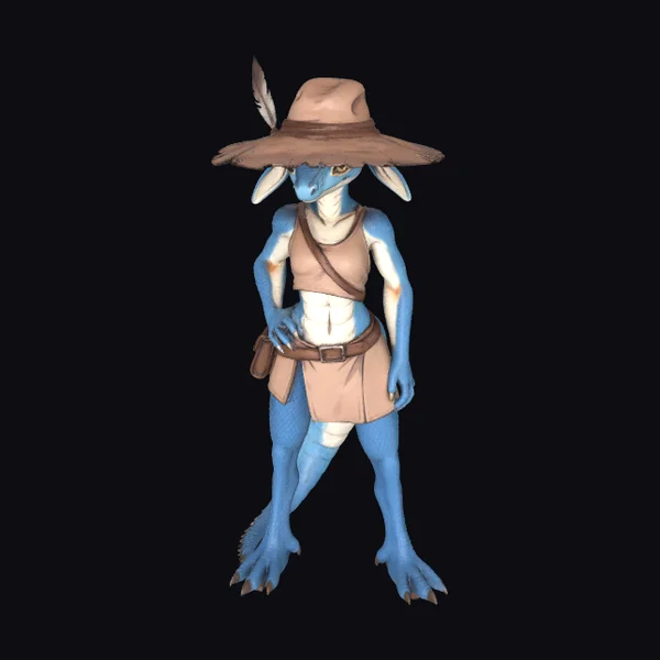 Blue Dragon Adventurer