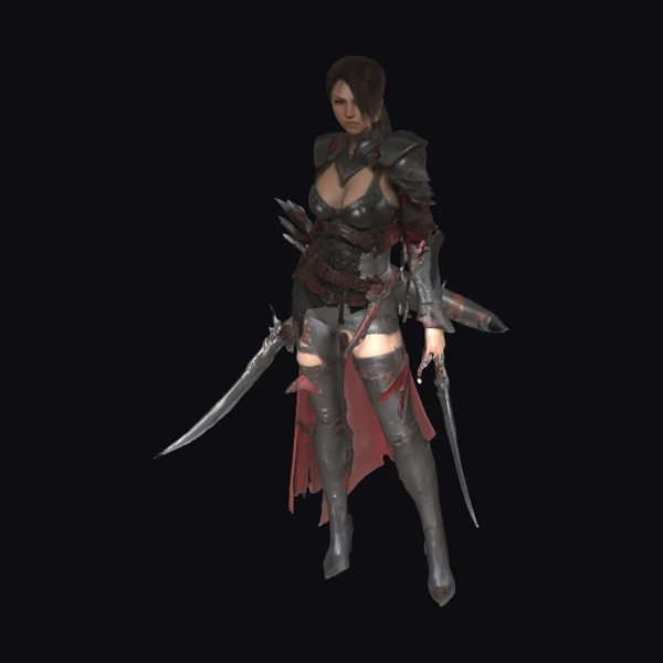 Female Shadowblade Warrior