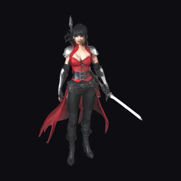Female Shadowblade Warrior