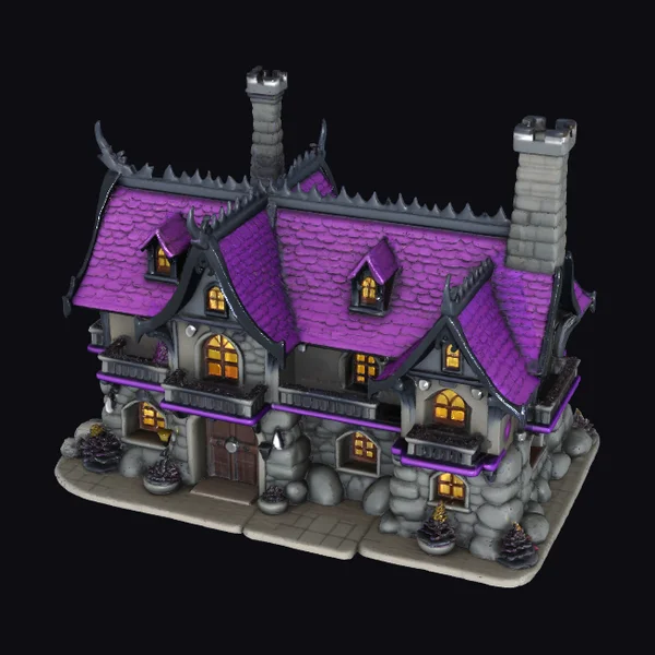 Medieval Town Tavern Building