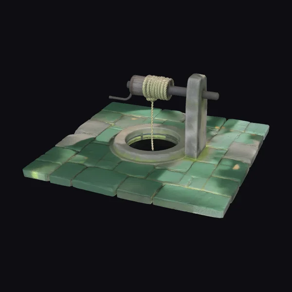 Old Stone Well Structure