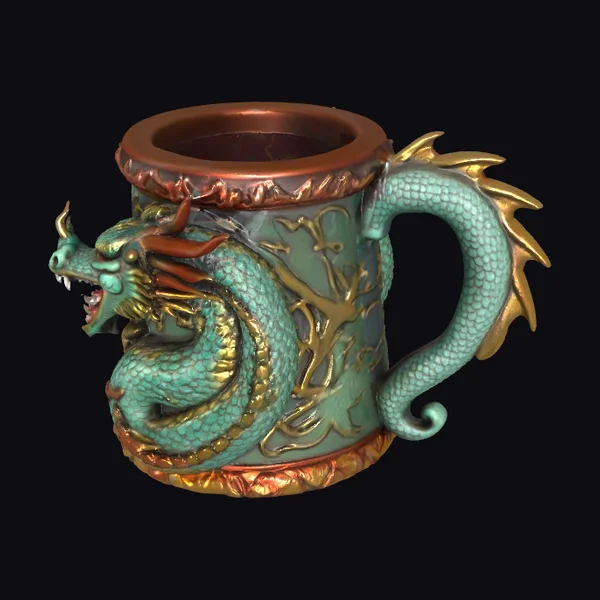 Dragon Relief Mug