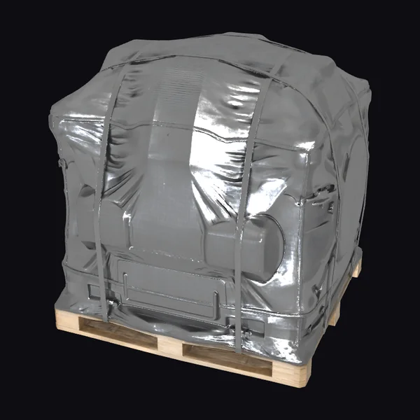 Silver Wrapped Pallet Goods