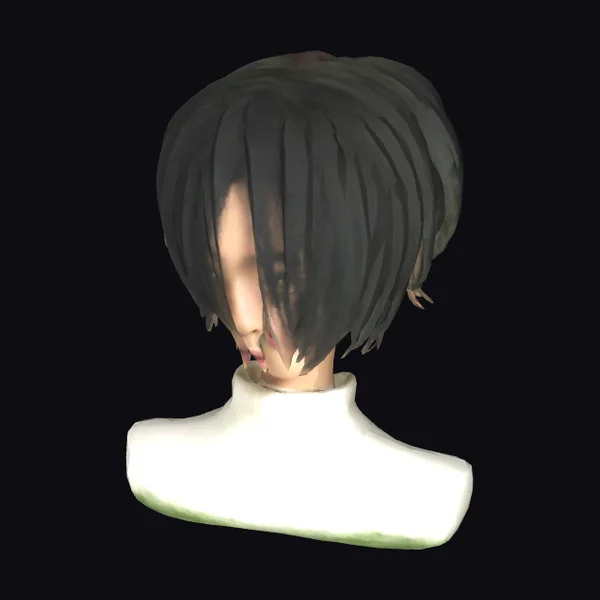 Asian Youth Portrait Bust