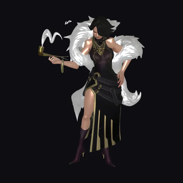 Winged Warrior with Mace