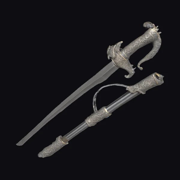 Dragon Sword with Scabbard