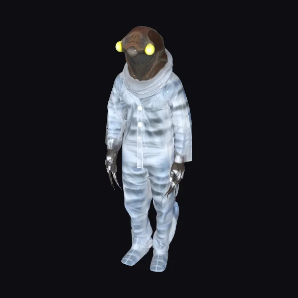 Cicada Humanoid Creature