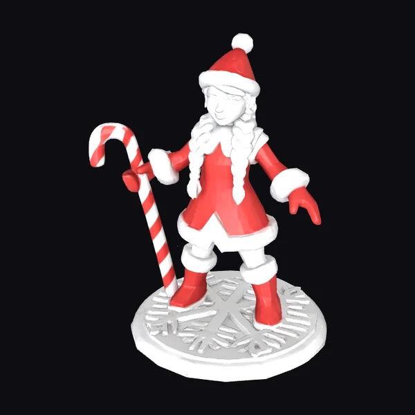 Candy Cane Christmas Elf