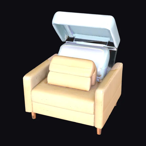 Cream Armchair Capsule