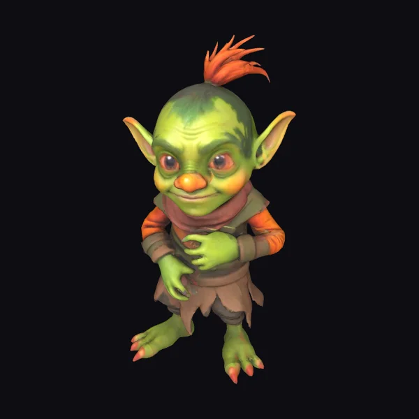 Cartoon Goblin Character